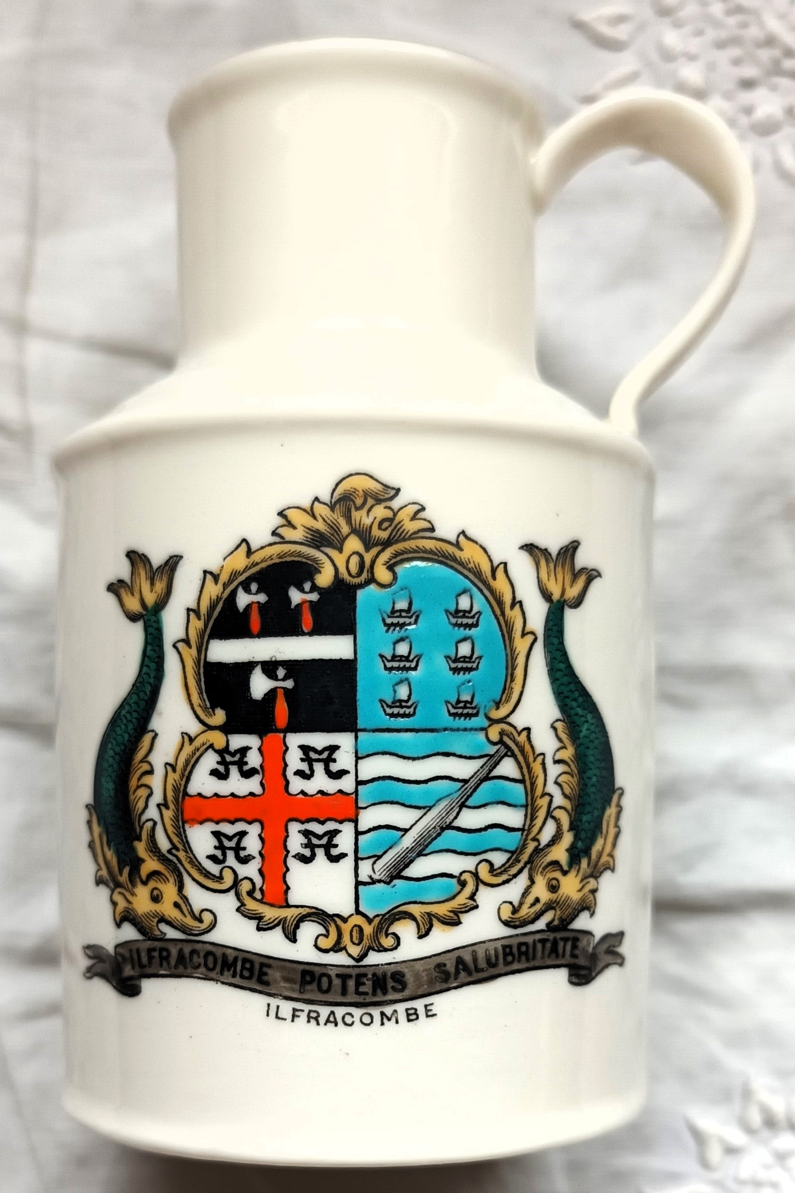 Antique English W.H. Goss Porcelain ~ Welsh Jack ~ A.C.C. No. 286 ~ Ilfracombe